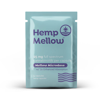 Hemp Mellow THC Microdose capsules