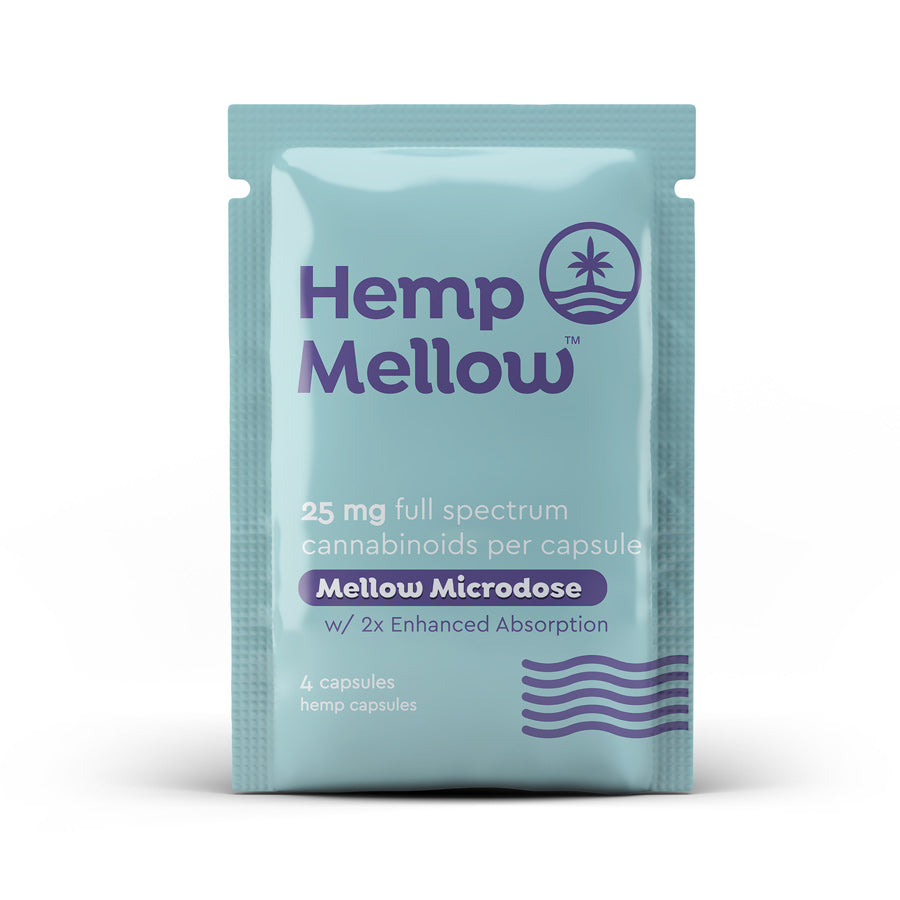 Hemp Mellow THC Microdose capsules